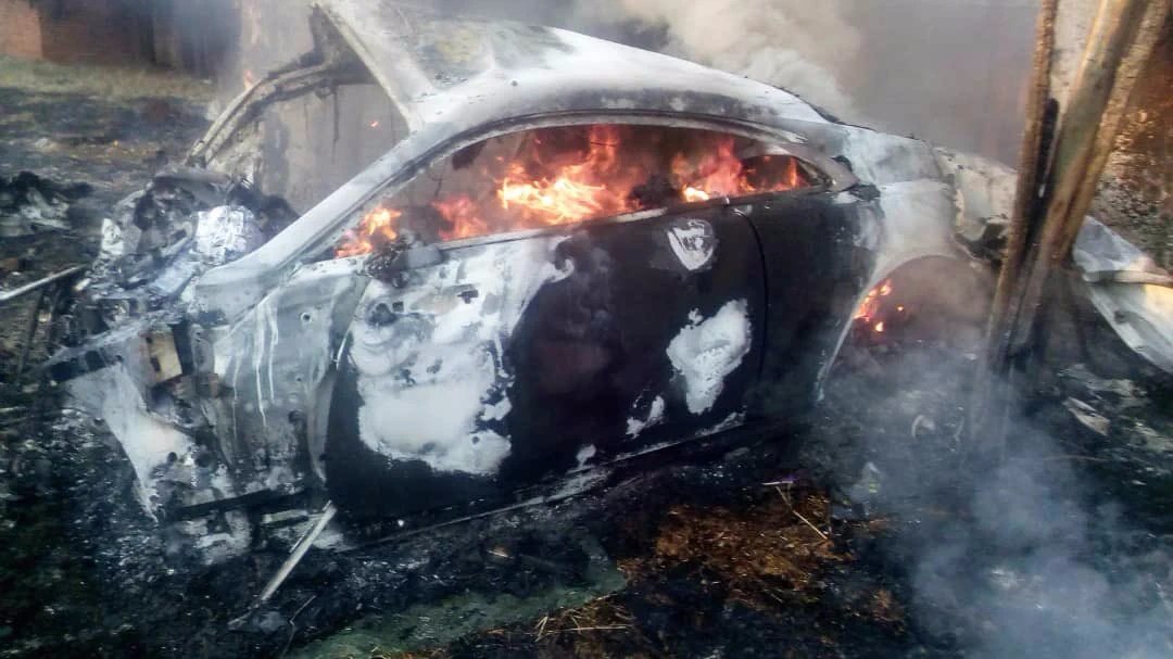 I trust this will be a lesson to many. Whether you're rolling in a RR or driving a polo, drinking &amp; driving leads to this. Let us be responsible bazalwane 🙏 #RIPGINIMBI #Ginimbi