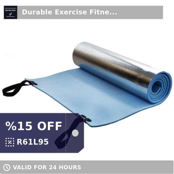 BackHero_Store's tweet image. Check out this product 😍 Durable Exercise Fitness Mat 😍

🛍 Shop now 👉👉 shortlink.store/wH2gdXIxUj 
(Discount will automatically be applied during checkout)
