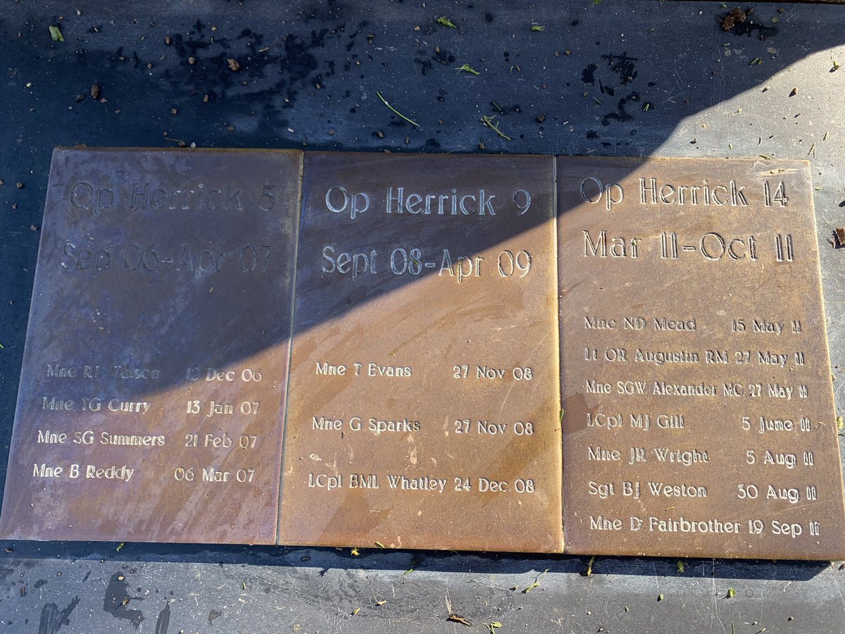 PammyD1664's tweet image. When you go home tell them of us and say ‘for your tomorrow we gave our today’ 🙏💚#42mag7 #WeWillRememberThem #royalmarines #thankyou #opherrick