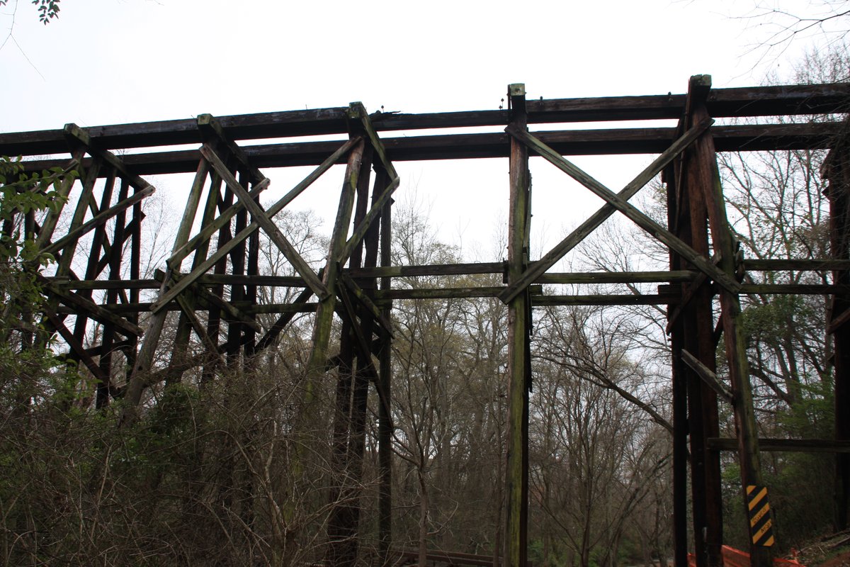 The Georgia Railroad was the first to serve Athens, but it was soon outshone by other railway companies. Nonetheless, trains used the trestle for over a century.