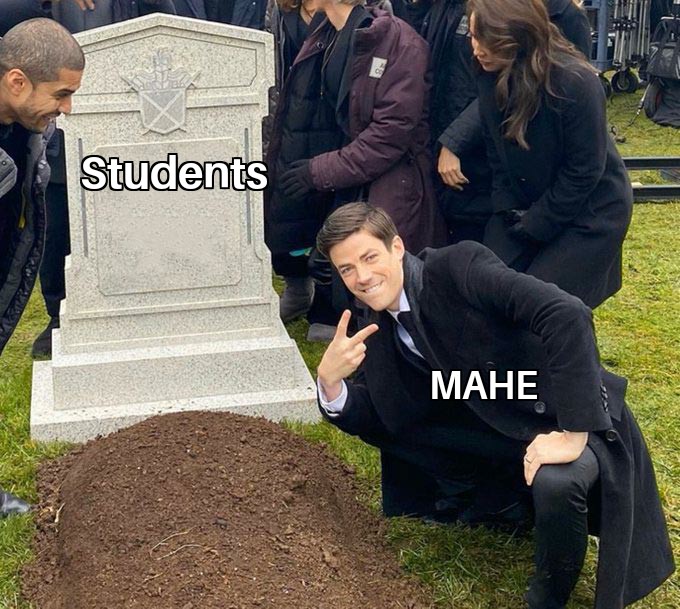 mad_lad7's tweet photo. We definitely won't give them what they want......
#manipalforonlinexams #EnoughManipal #SafetyForMITians #MoneyPal https://t.co/CRd3nbIcn6