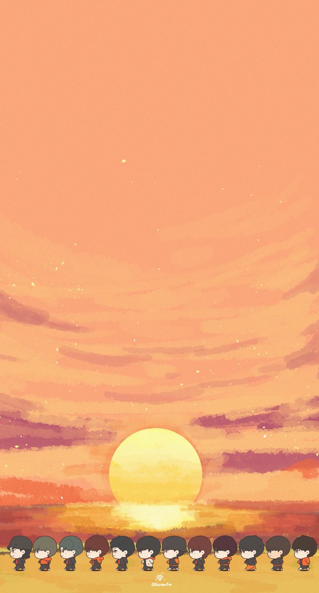 #orange #오렌지로 wallpaper 🍊🍊 #TREASURE