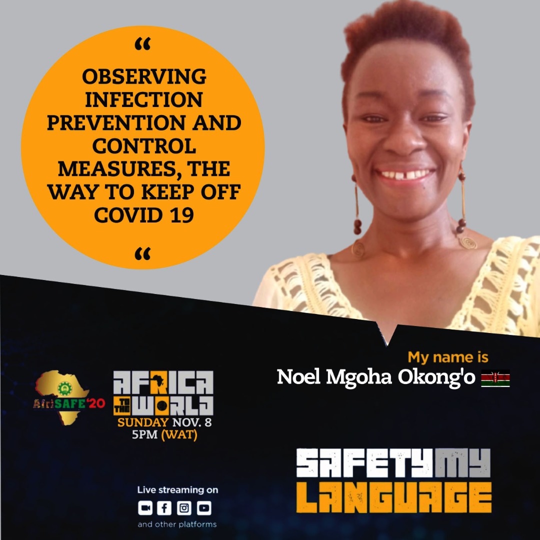 dfoy2's tweet photo. "Good health &amp; safety is good business!!"

This is my safety saying as part of the #afrisafe2020 "Safety - my Language" campaign.

Checkout @HSENations @AfriSAFE2020 for more phrases from other #OSH professionals.

And don't forget today's the day....

#afrisafe2020 awards https://t.co/uVuO4GjdlP