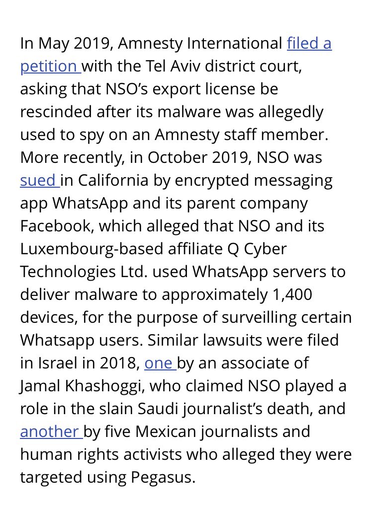 Tentoads4truth's tweet image. The Dodgy Framework and the Middlemen: how NSO Sold its First Pegasus License/Broidy, under federal investigation for suspicions of using his close relationship w/Trump to violate lobbying laws-
m.calcalistech.com/Article.aspx?g…