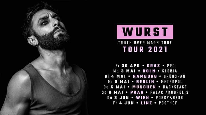 conchitaly1's tweet image. #Tour2021 #TruthOverMagnitude
#ConchitaWURST #WURST #TOMWURST
#Live #band
#Austria #Germany #CzechRepublic
#joinus Get your ticket
🎼🎶🎵💥