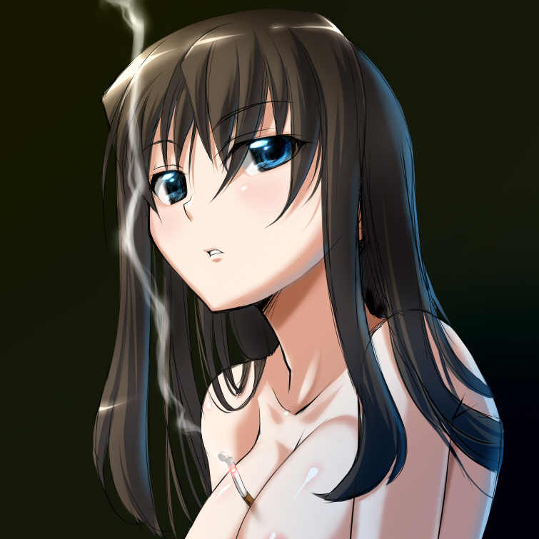 POBeurling's tweet photo. Seductive Sunday? Watch this.

[Liz pulls out a cigarette, lights it, and smokes it down in a single drag. When she exhales, the smoke is so thick that she's completely obscured by it. When it dissipates, she's already on her second smoke, but completely nude]

Seduced yet? https://t.co/tQVUdw7znG