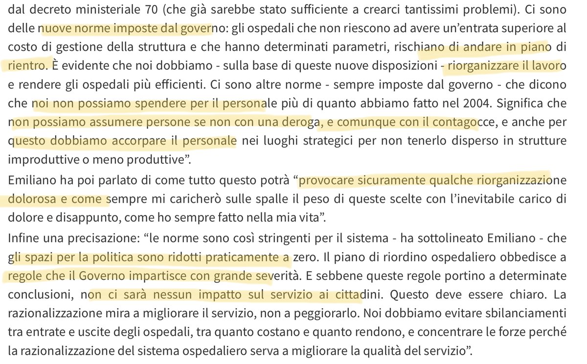 giuslit's tweet photo. “Non possiamo assumere, se non con una deroga e comunque con il contagocce”
Bari, 19 febbraio 2016.
Dopo 4 anni e mezzo: “non c’è più un medico”.
”Ricevevo degli ordini e dovevo eseguirli” [cit.] https://t.co/keuXOU7k02