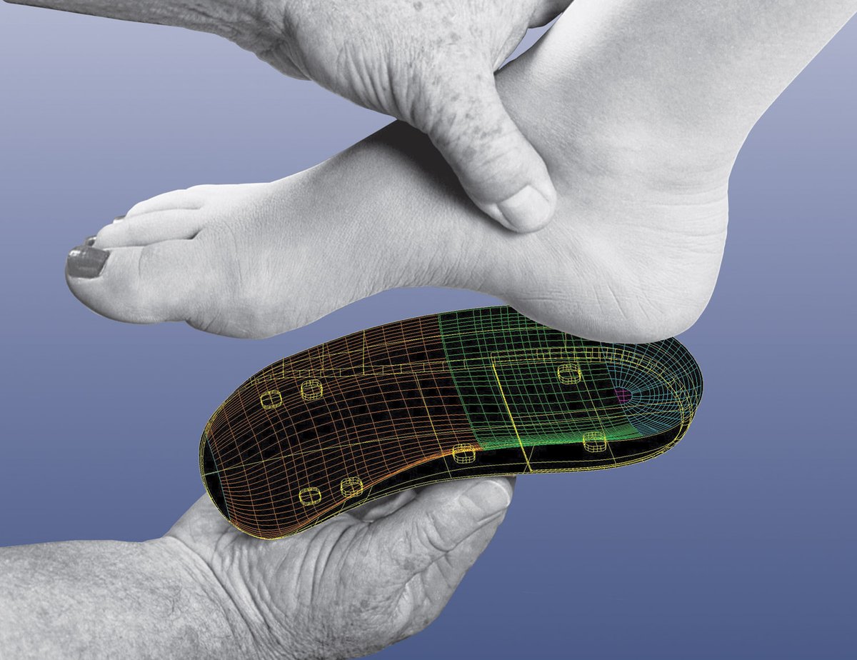 Customised #orthotics look like insoles, but are biomechanical medical appliances that are custom made to correct your specific foot imbalance, reducing strain on your body by bringing your feet back into proper alignment.

#footpain #FootCare #Yorkshire #BetterHealth