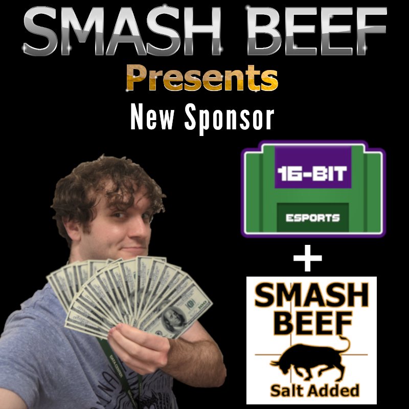 TokyoSmashBeef's tweet photo. BIG ANNOUNCEMENT! 
🥩-@16B_Attilio joins Tokyo SMASH BEEF as a sponsor!
16ビットが東京スマビーフにスポンサーとして参加！
🍖-Starting from our next event 
1st place will get 5,000¥🥇💴
1位は5,000円
🥓Tokyo Smash Beef #2 Nov22th! Fight Kings! 24人
東京スマビーフ#2 (11月22日) https://t.co/f7cdJywQYO