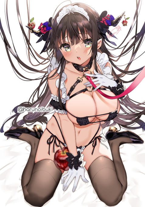 拘束おっぱいの悪魔をGETだぜ🍏😈💕
#いいおっぱいの日 