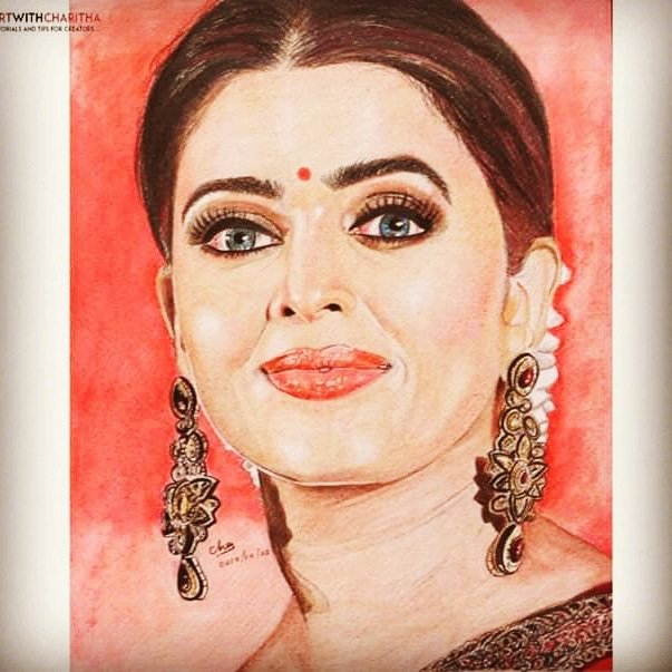 CharithaMadu's tweet photo. #aishwaryaraibachan #portraitdrawing #watercolorportrait #fabercastellpencils #fabercastellpolychromos #derwentpencil #colourpencil #bollywoodsongs #bollywoodstyle #bollywoodstars #bollywoodactress #dancer #beautifulpictures #beautiful #beautifulart #realisticart #artgalleries https://t.co/4tLBTlWKlv