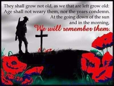 #LestWeForget for those brave who gave thier lives so we could live ours ❤