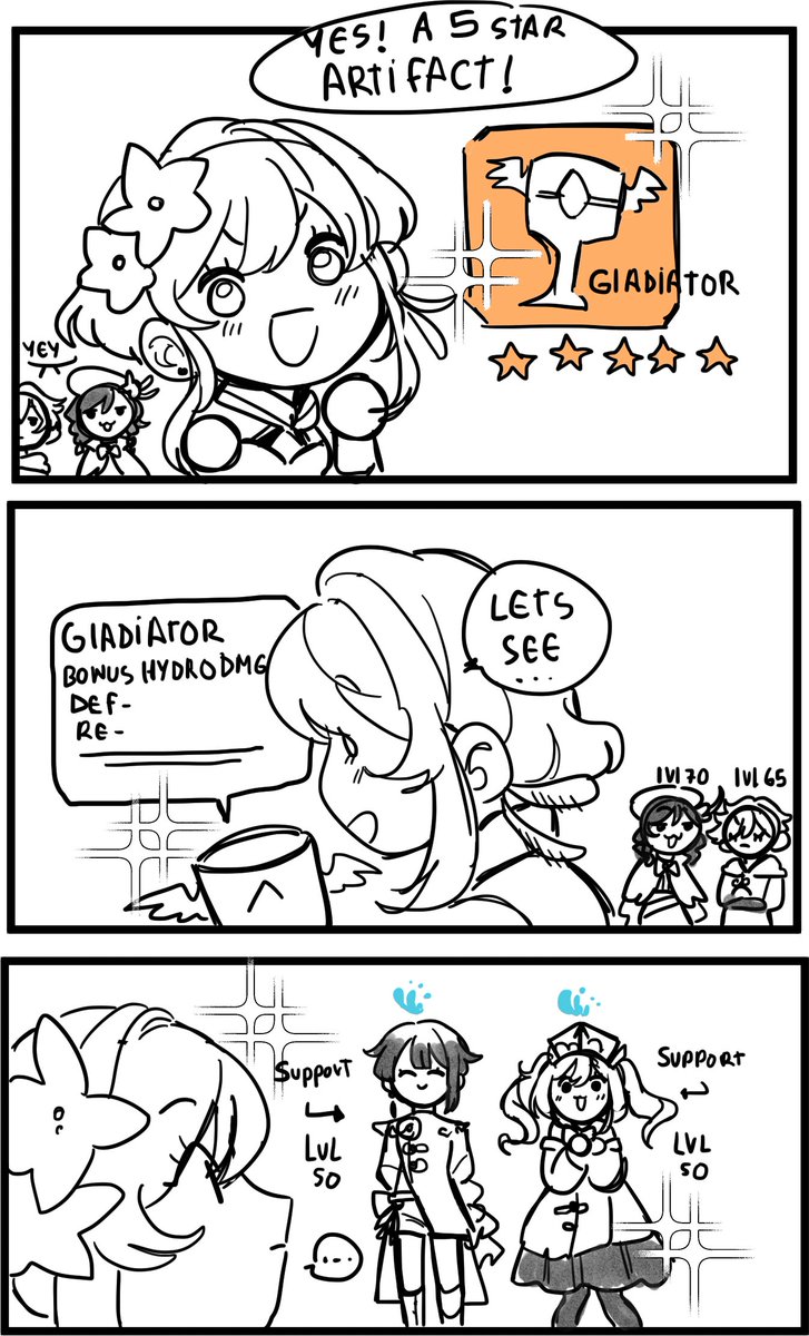 be ready to my genshin posting
soo,,how are your 5 star artifacts going? DID U GET A BONUS THAT DOESNT MATCH WITH YOUR MAINS OR DPS?
I just got a lot of BONUS HYDRO DMG, AND BONUS GEO
and im like
THIS IS A SIGN FROM THE GODS TO GET CHILDE AND ZHONGLI
#原神 #GenshinImpact