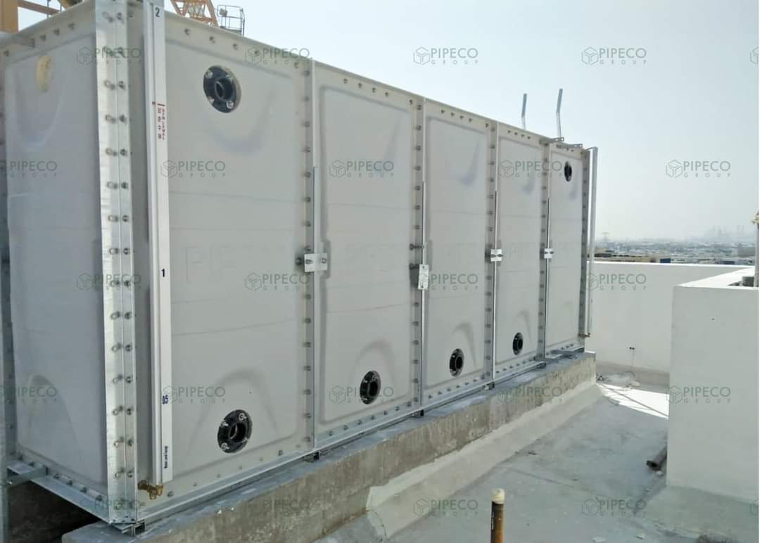 pipecogroup's tweet photo. #PipecoGRPPanelTypeWaterTank
(G + 2P + 6) Residential Bldg. at Warsan 1st Dubai, U.A.E.
5(3+2)x3x2mtr (H) - Insulated Panel Type

#PipecoGroup #grptank #storagetank #pipecotankstrading  
#installationcomplete #jobcomplete #pipecotanks #Project2020 #insulatedtype #paneltype #grp https://t.co/0VX9YYFwCP