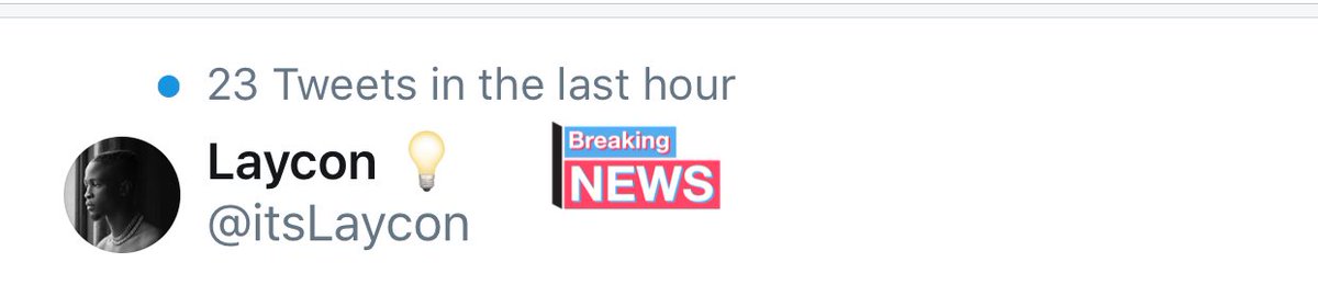 rhukkey_2's tweet photo. Omo ... Laycon ti wa online oo ๐ฃ๐ฃ
23 tweets in 1 hour! #Koseleri
Good thing I had my nap already๐บ๐บ.
#HappyBirthdayLaycon
#WorldLayconDay
BTWayyyyyyyy! WTF is Lilo ๐ค ๐ ๐๐พโโ๏ธ https://t.co/c5xQFlyVru