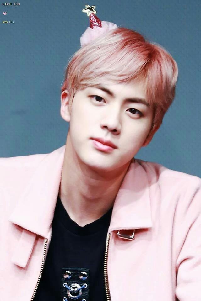 I miss his pink hair so much  #방탄소년단  #진  #석진  #방탄소년단진  #방탄진  #JIN  #SEOKJIN  #BTSJIN  @BTS_twt