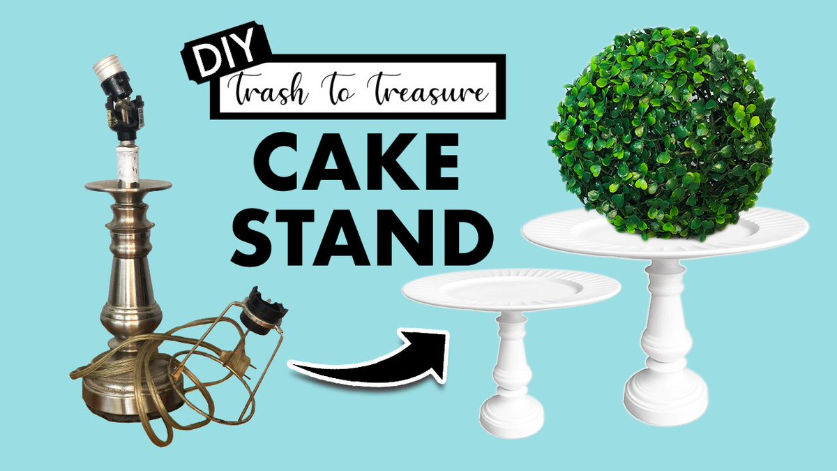 Hi Everyone! Another DIY TRASH TO TREASURE PROJECT for you guys to watch and get ideas from! Please watch to see how we transformed it to a beautiful CAKE STAND! ENJOY!🤗❤️

#DIY #Cakestand #OldLamp #Housedecoration #Decour #DIYDecors 

youtu.be/QploKuVvmAM