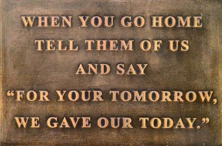 #RemembranceSunday