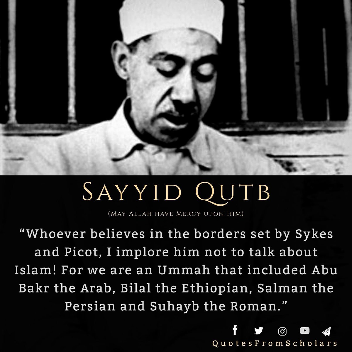 As Muslims we should reprogram ourselves to accept the truth as truth and implement it, see falsehood as falsehood and eradicate the propaganda we’ve been preconditioned to believe...