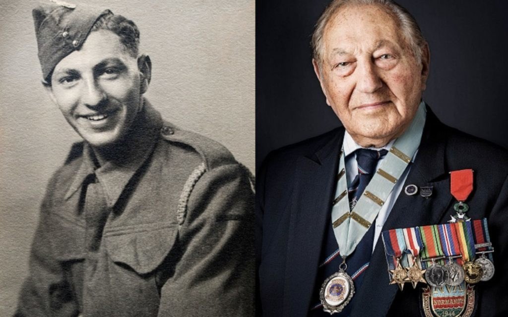 Very proud to see #Jewish #DDay75 veteran, Mervyn Kersh, 95, take part in the #FestivalofRemembrance @PoppyLegion 

Mervyn landed on Gold Beach on the 6th June 1944. He served in the Royal Army Ordnance Corps. @RHQ_The_RLC @RLCMuseum #WW2 

#WeWillRememberThem