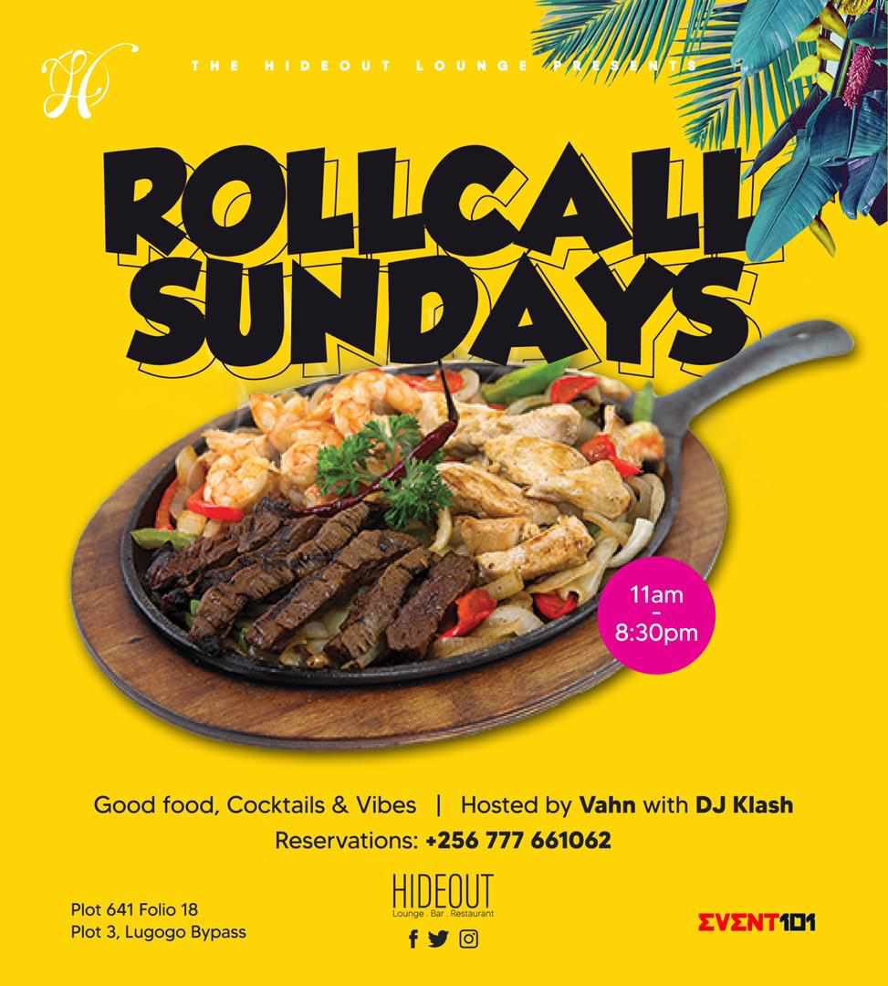 Hideout2561's tweet photo. Sunday’s are for chilling, join us on our #rollcallsundays and have a blast. Music by Dj Klash and hosted by Vahn
#hideout
#rollcallsundays https://t.co/tDTLok6TpJ