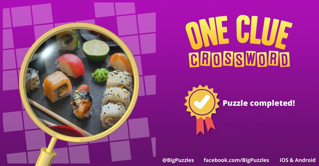 SecureTeam's tweet photo. I completed a puzzle in One Clue Crossword. Play now for free!
https://t.co/UfzKP81MjA #OneClueCrossword https://t.co/YqmQnQ6LN3