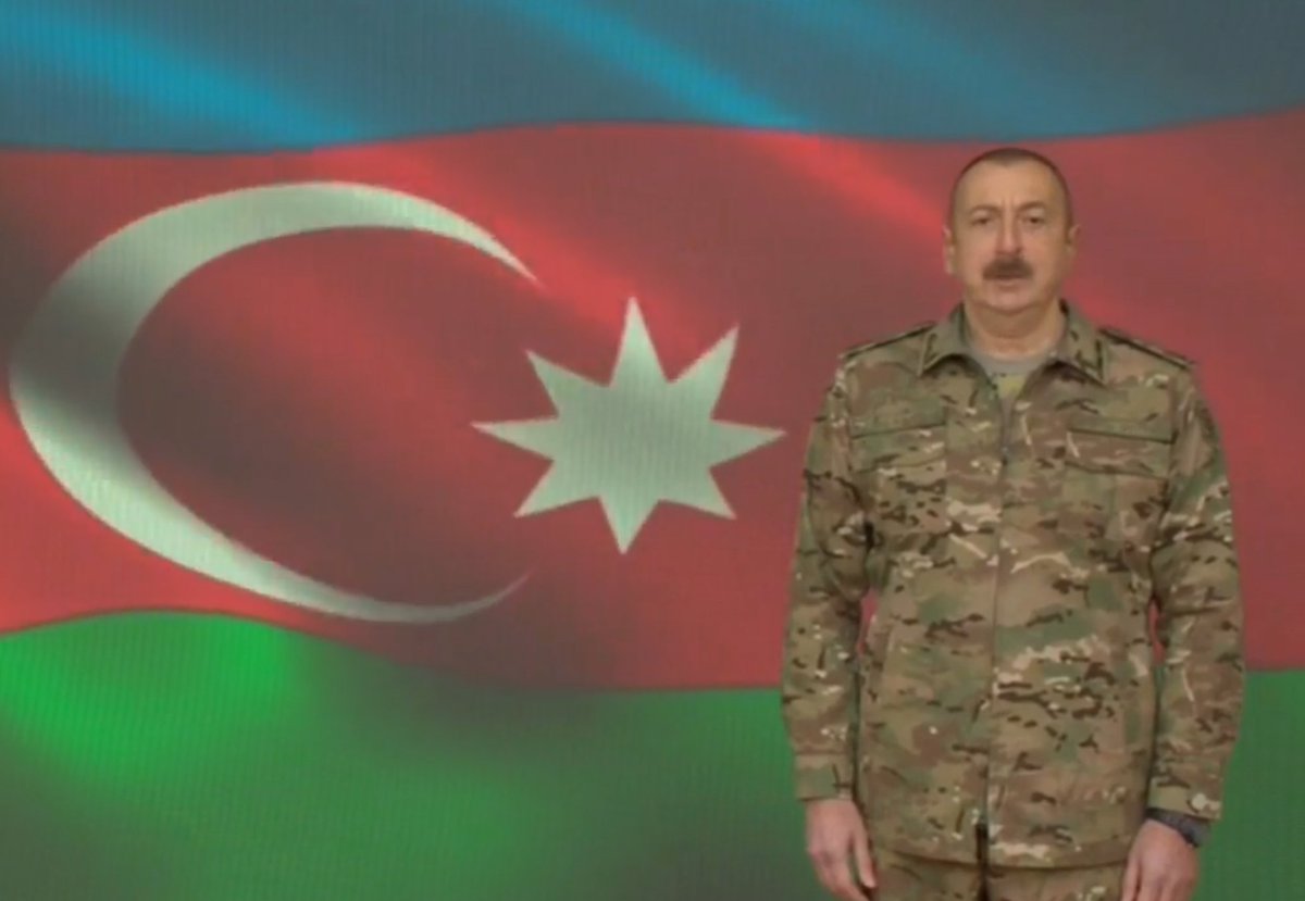 bbcazeri's tweet photo. İlham Əliyev: "Şuşa şəhəri işğaldan azad edilib"
https://t.co/JOaQDZrIQZ https://t.co/KRvoaJ689n