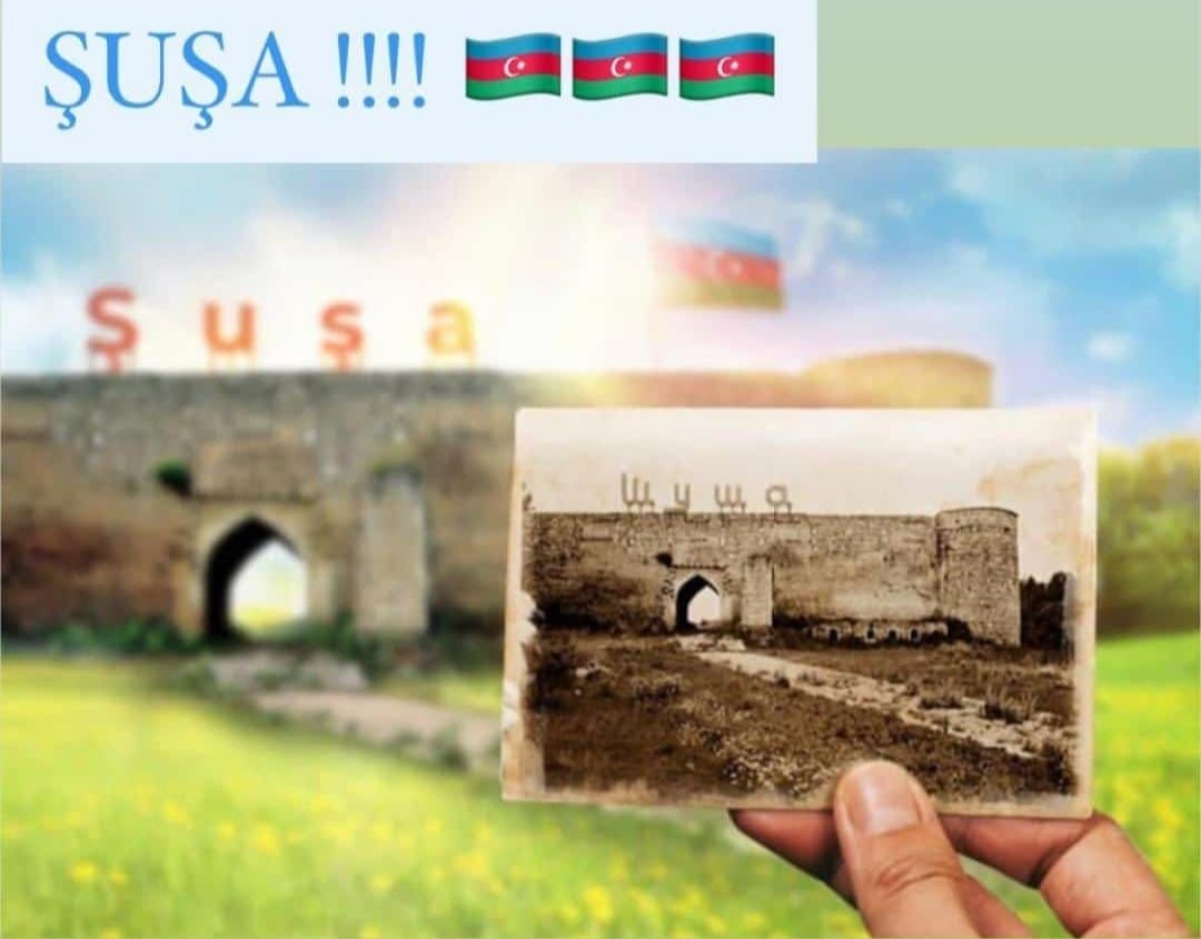 Şuşa😍
Welcome home❤
#KarabakhisAzerbaijan 🇦🇿