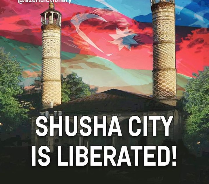 Shusha city is  liberated!