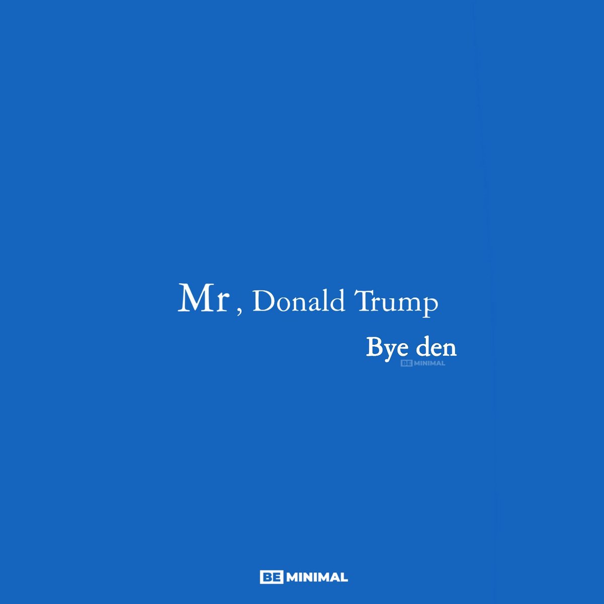 be_minimal's tweet photo. Joe Biden defeats Donald Trump in US presidential election
.
#marketingdigital #marketing #marketingstrategy #market #marketingmoves #advertising #advertisement #chaibuoy #refreshingdesigns #igcreativemasters #digitalmarketingstrategy #digitaldesign #be_minimal https://t.co/wgdY9PRdbk
