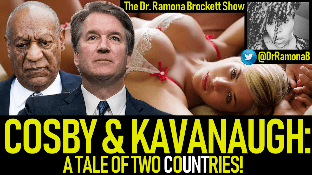 LanceScurv's tweet photo. Repost:  #COSBY &amp; KAVANAUGH: A Tale Of Two Countries! – The Dr. Ramona Brockett Show https://t.co/dlGxPRVVZO #artist https://t.co/pK67cL0qIz