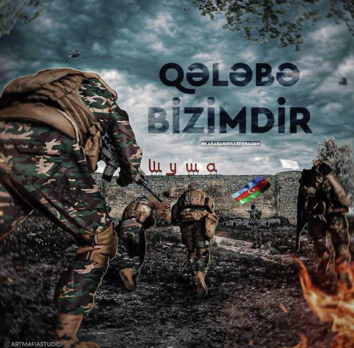 RustamliAmina's tweet photo. Şuşa bizimdir!🇦🇿❤️ https://t.co/Qi2yhDKcMV