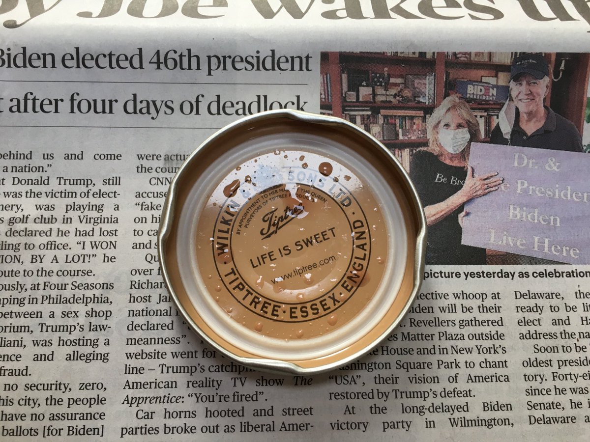 JamesGutherie's tweet photo. The inside of my jam jar lid sums up the mood here well today! https://t.co/YAWJW85juS