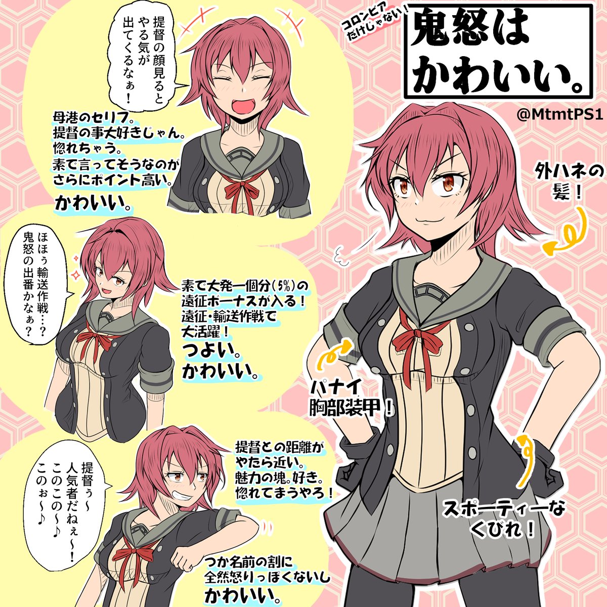 【艦これ】勝手に艦娘紹介「鬼怒」まとめ
#艦これ 
#鬼怒 