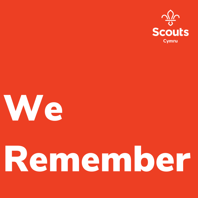 ScoutsCymru's tweet photo. We Remember. https://t.co/cdVIozxB9Y