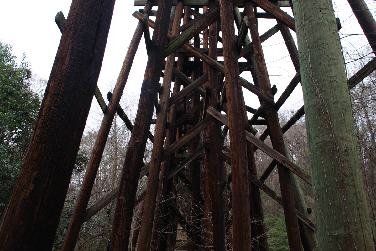 There were plans to demolish the trestle in the late nineties, which provoked an outcry: by that point, it had acquired the "Murmur trestle" nickname and was one of the best-known REM landmarks in their hometown.