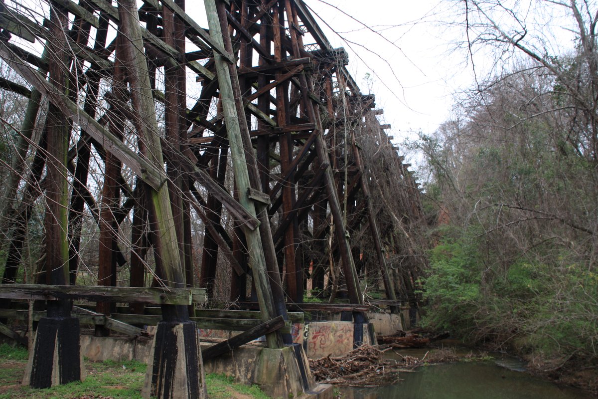 There were plans to demolish the trestle in the late nineties, which provoked an outcry: by that point, it had acquired the "Murmur trestle" nickname and was one of the best-known REM landmarks in their hometown.