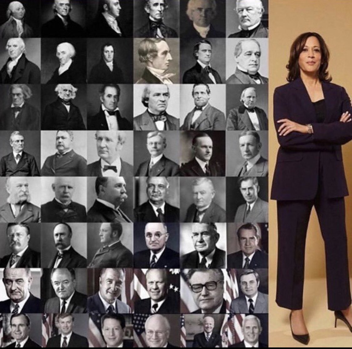 TechieTrotman's tweet photo. A history of vice-presidents 👀💪

#KamalaHarrisVP #JoeBiden #JoeBidenKamalaHarris2020 #Elections2020 #MVPHarris #HarrisBiden #PresidentElectJoe #President 

(credit: @nowjazznow) https://t.co/TEn0tcs56O
