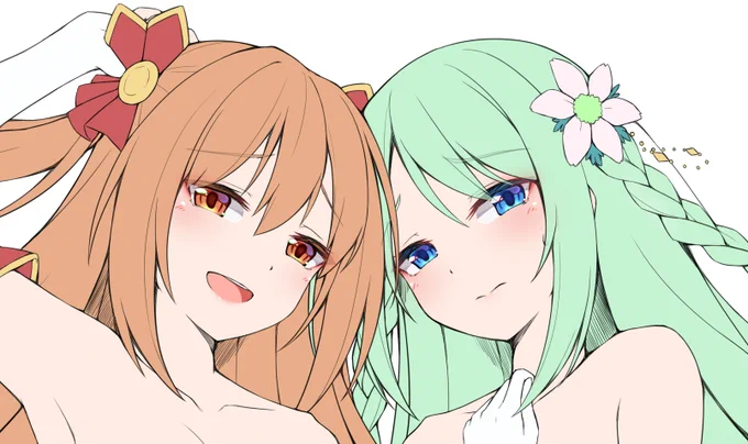 次はこっちをやります、何月前残った線画なので絵柄は今とちょっと違うかもしれない。 