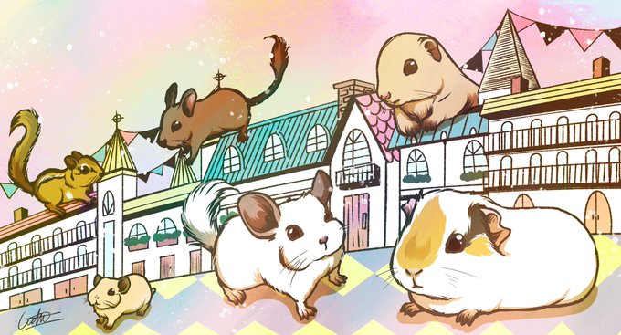 動物と女性のtwitterイラスト検索結果 古い順