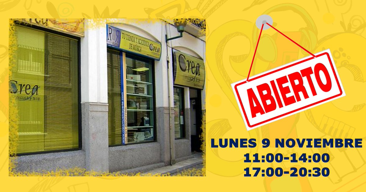 ABRIMOS EL DÍA DE LA ALMUDENA

El lunes 9 de noviembre, festivo este año en Pinto, abrimos con el horario y la actividad normales.