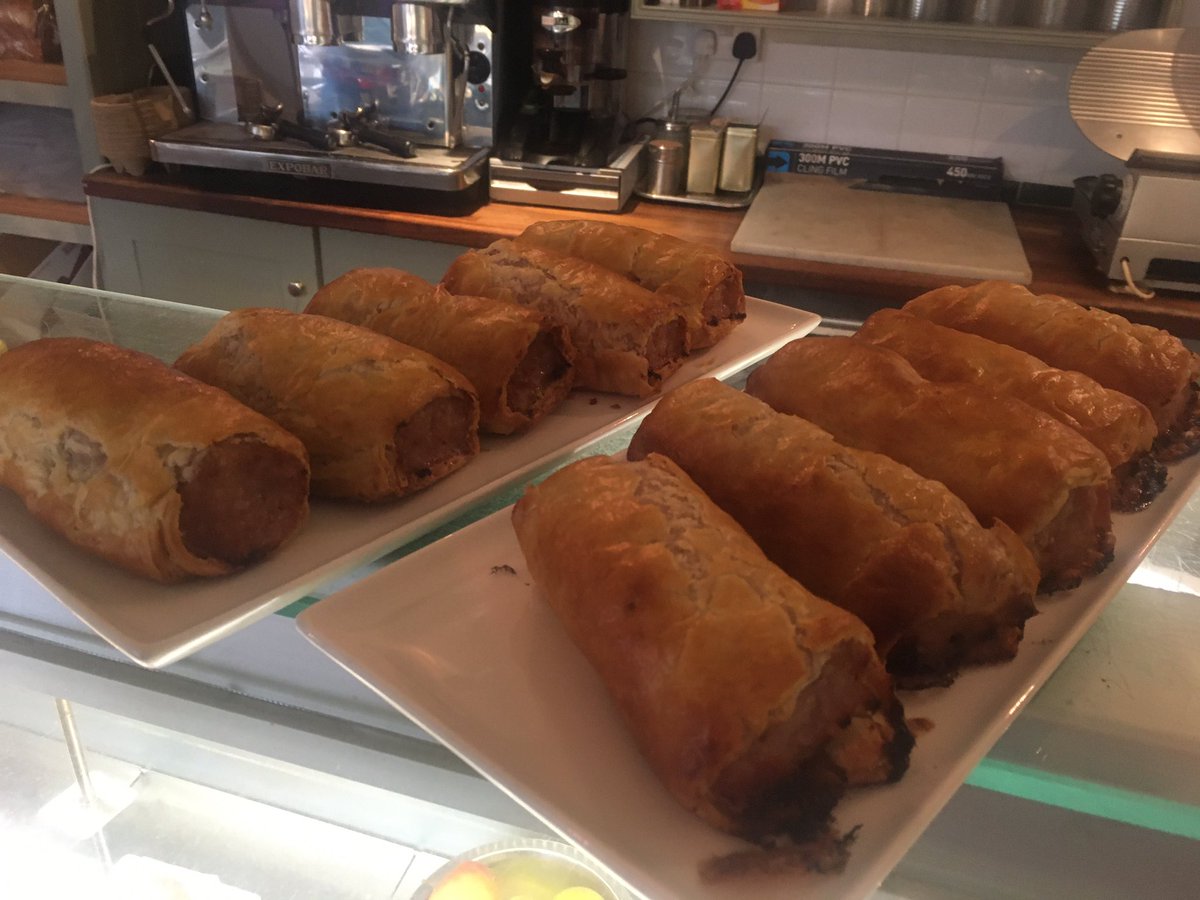 NickwHoward66's tweet image. We are open today 9-2. Fresh batch of our own #sausagerolls just out of the oven. They smell as good as they look and taste even better. If you are able then we will see you soon