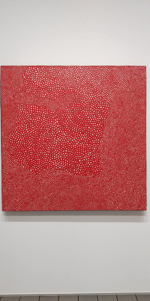 アーティゾン美術館コレクション展。草間彌生《無限の網(無題