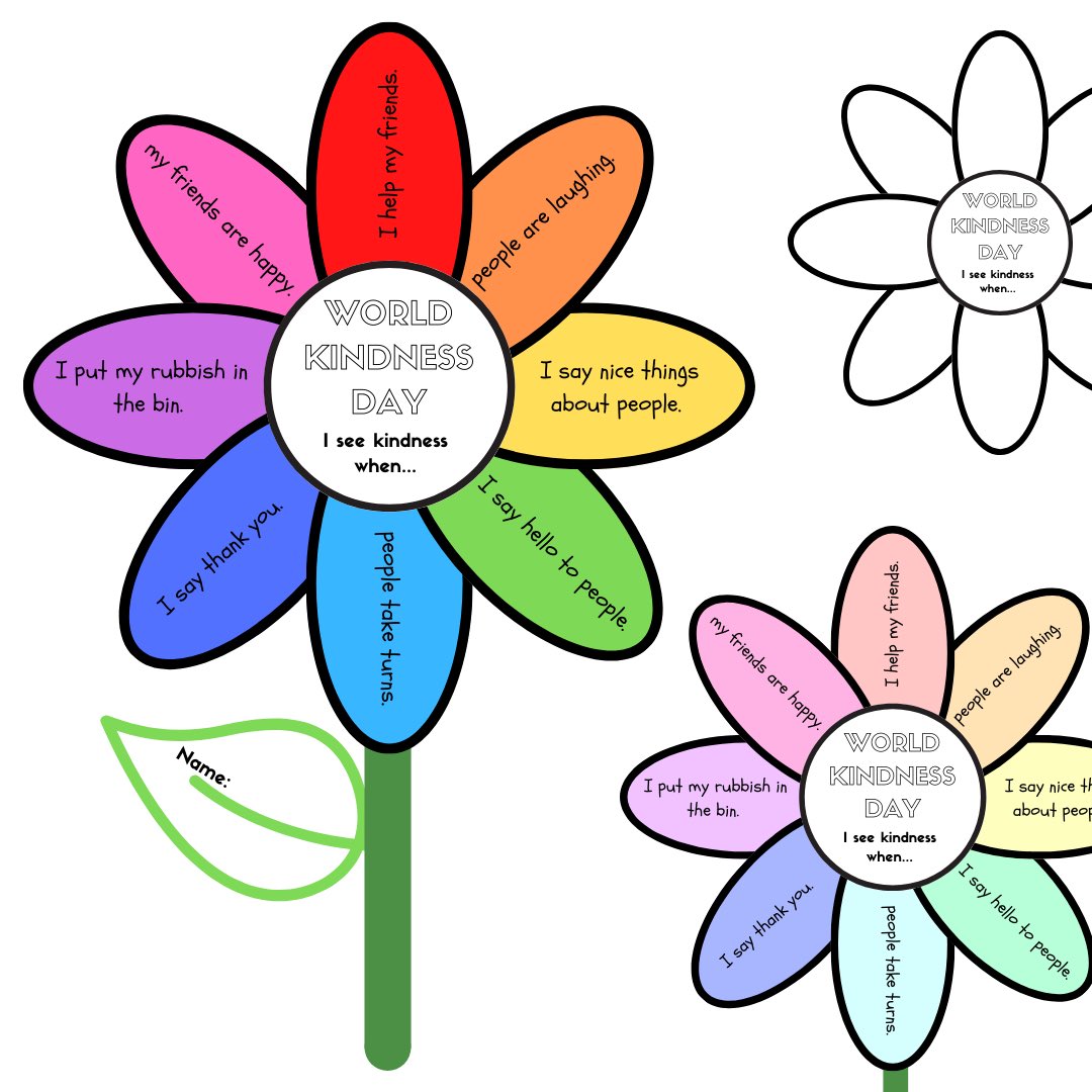 World Kindness Day 13 November — this week is the week! Check out teacherspayteachers.com/Product/The-20… to start The 20 Day Kindness Challenge! A bucket load of more freebies can be found here too! Be kind to yourself, others and the world!