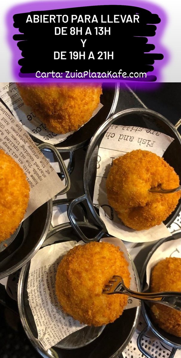 ¡ Un apoyo para ayudar a la hostelería del pueblo pequeño! Gracias
🍔☕🥗🍛🥩🍖🍳
Zuiaplazakafe.com