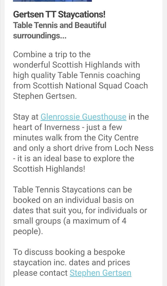 Check out the latest <a href="/Bribartt/">Bribar Table Tennis</a> Newsletter 👇 mailchi.mp/bribartt/oct20

Here's a snippet 😜...Now taking bookings for the New Year (dependant on restrictions of course)

stephengertsen.co.uk
