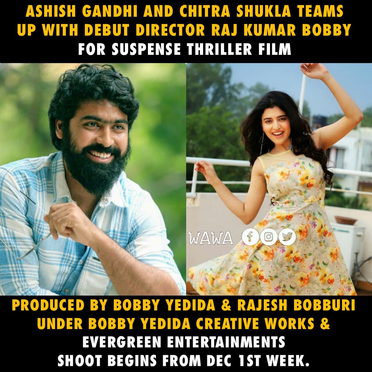 IAm__Madhu_'s tweet photo. Congratulations and My best wishes to 
 @bobby_yedida Garu💰&amp;  #RajeshBobburi Sir💰 For Upcoming Project 
All The best 
Director @SaiYuvatha Garu  📽️ &amp; Writer @SyamSaradaa Garu ✍🏻
All the Best #SreekanthGS Garu 🖍️
Finally All the Best to entire Team 👬🏼you Guys will Rock it🤝👌🏻 https://t.co/fBaSgrDj5U