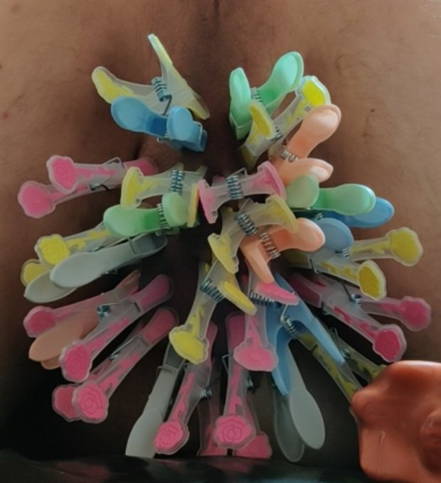 Is it bad that I really enjoy turning my Sissy's balls into a peg hedgehog lol.. #sissytraning #cbt  Have<a href="/tag/cbt"class="tags"><span>#cbt</span></a><a href="/tag/sissytraning"class="tags"><span>#sissytraning</span></a>