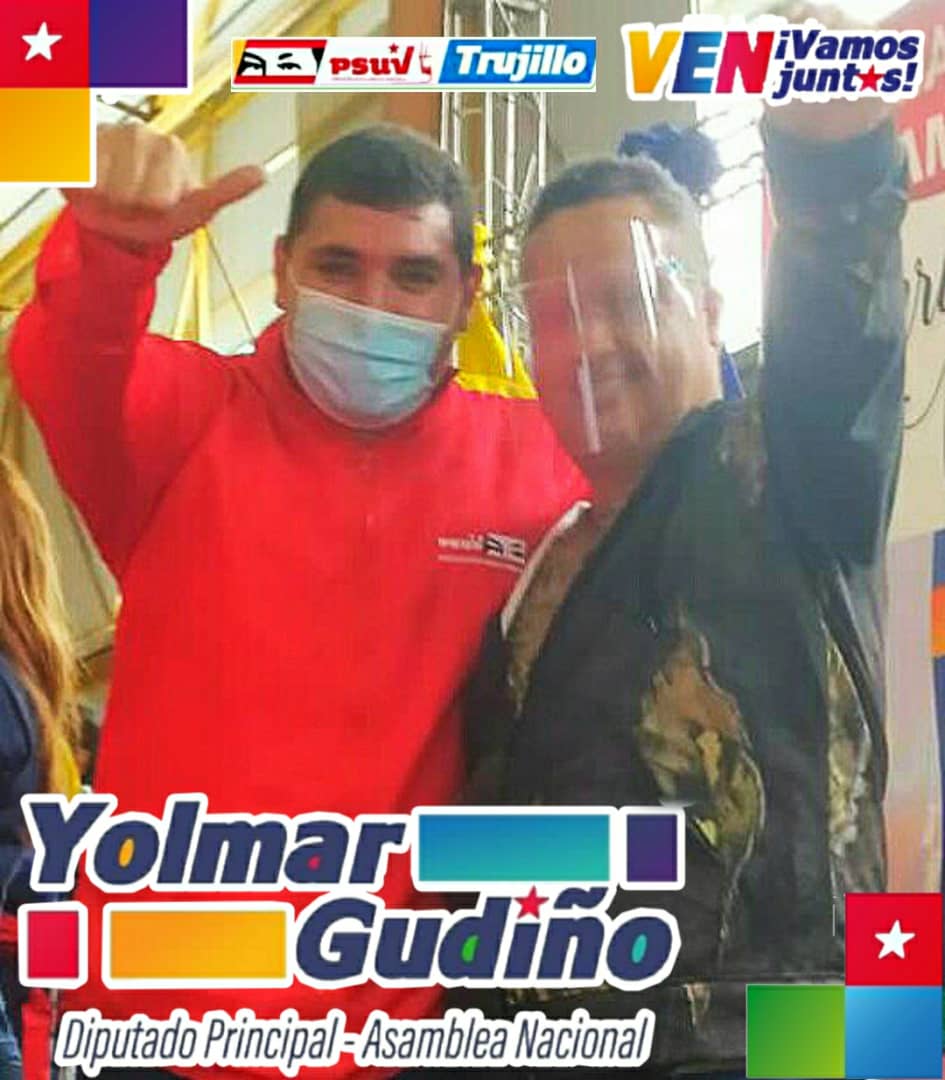 frentetrujillo's tweet photo. Candidato a la Asamblea Nacional por el Circuito 1 @YolmarGudiñoPsuv Estamos trabajando junto a  nuestro pueblo organizado que nos ratifica su compromiso patriótico. ¡En unidad vamos a lograr la Victoria este 6-D! 
@NicolasMaduro
@RangelSilva4F https://t.co/B4mvarIwHC