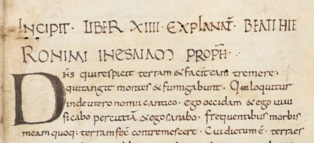 Jerome, translator of the Bible, was probably a native speaker of Illyrian and in his Commentary on Isaiah (written around 410) 7:19 preserved the local Pannonian Vulgar Latin word for beer: sabaium which derived probably from Illyrian. 3/